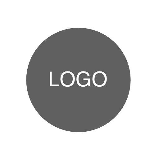Grey circle on black background